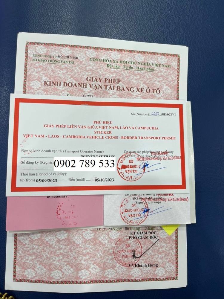 Giấy phép kinh doanh vận tải Hà Nam siêu uy tín
